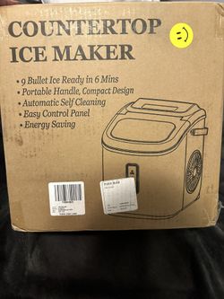 Countertop Ice Maker Machine with Scoop