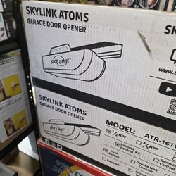 ATOMS ATR-1611C By Skylink 1/2HPF – Garage Door Opener with Ultra-Quiet DC Motor, Chain Drive

