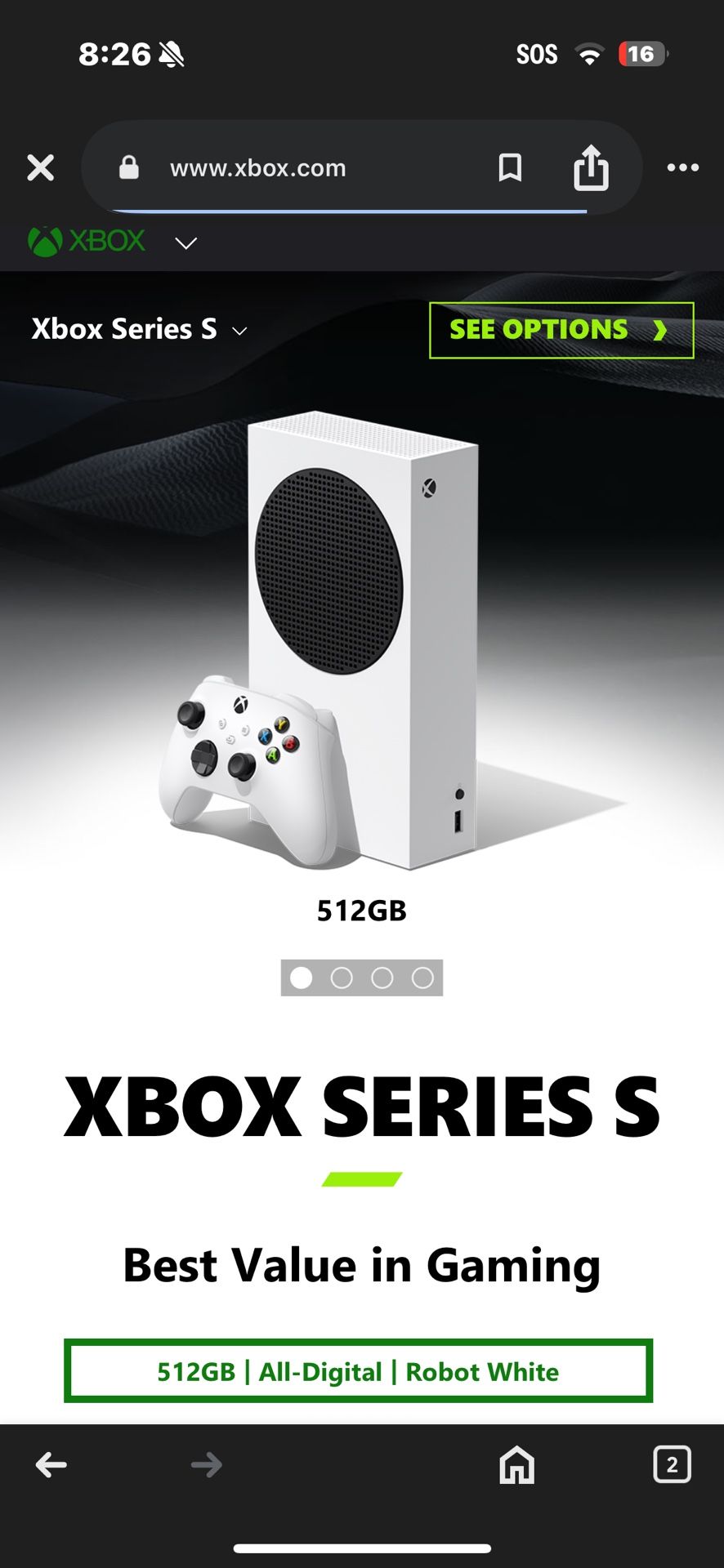Xbox 360 Series S 512gb SSD