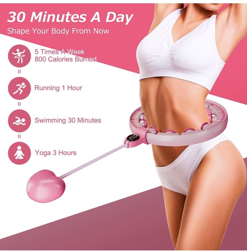 Smart Weighted Exercise Hoop