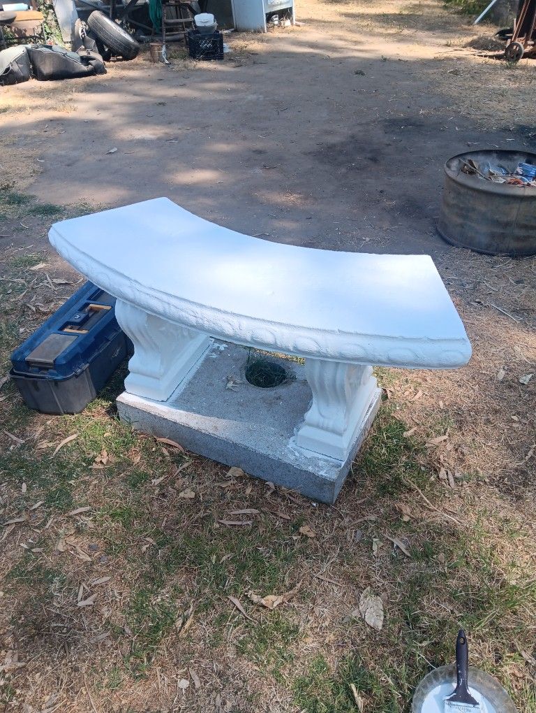 Concrete Bench