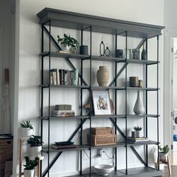 Restoration hardware Parisian Cornice Shelving