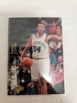 Popeye Jones Basketball Card