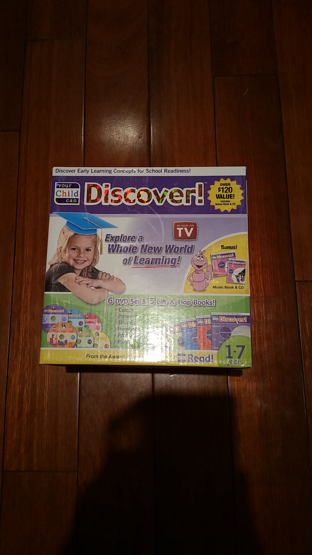 Education DVD with book “Your child can Discover”