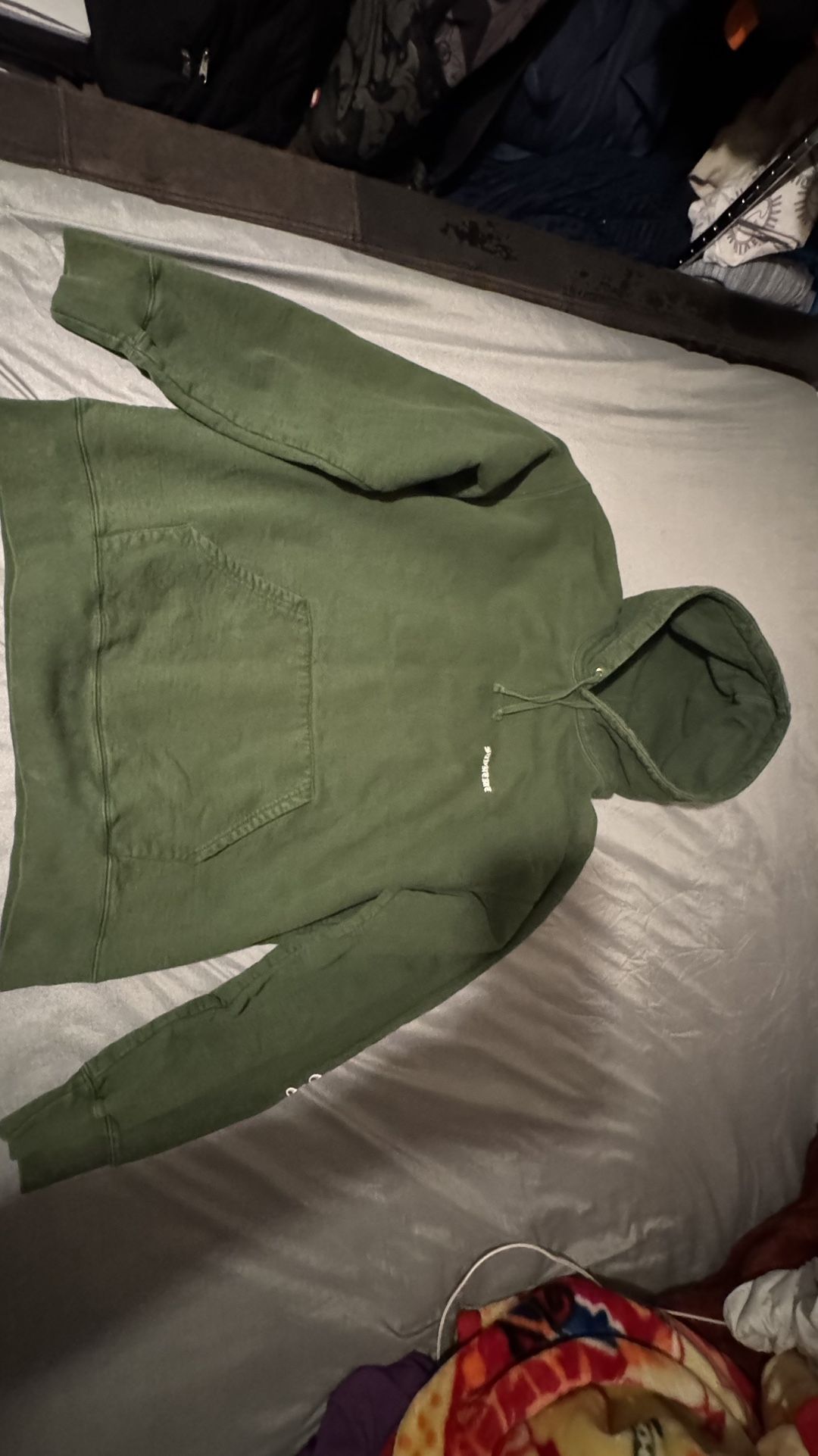 FW20 Supreme XL Hoodie Green