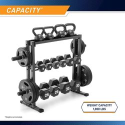Marcy Combo Weights Storage Rack DBR-0117