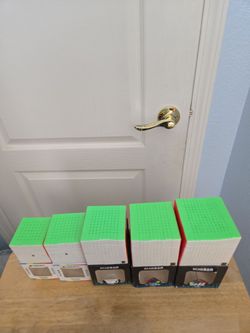 MFJS 魔方教室 8x8-12×12 set (selling separately too)