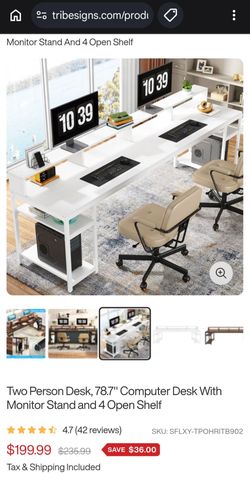 2 new computer desks still in box