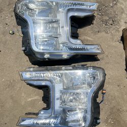 As Is 2018 To 2020 F—150 Headlights DIRTY AND Scratched 