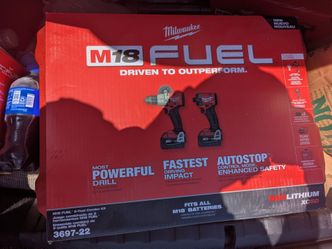 Milwaukee M18 combo drill and impact