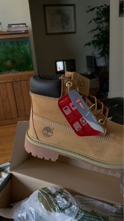Premium wheat nubuck timberlands
