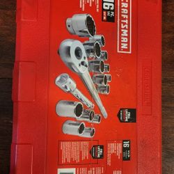 Craftsman Socket 16 PC Set 