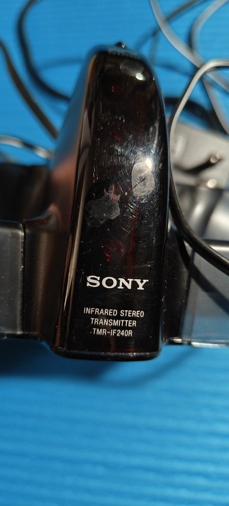 Sony Cordless Infrared Stereo Transmitter Headphones Mdr-IF240r