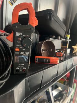 Klein clamp meter $15