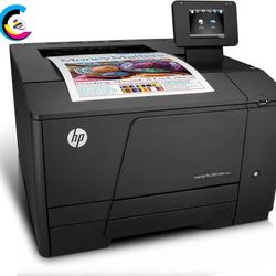 Laser Printer Hp LaserJet Pro 200 COLOR M251NW || Touch Screen || Prints COLOR || WIRELESS ||  USB2.0 || Network || Ethernet RJ-45 ||