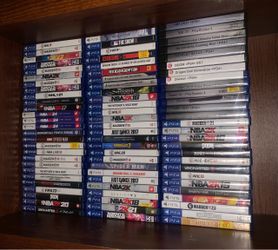 Large Lot of PS4 and PS5 Video Games PlayStation Collection