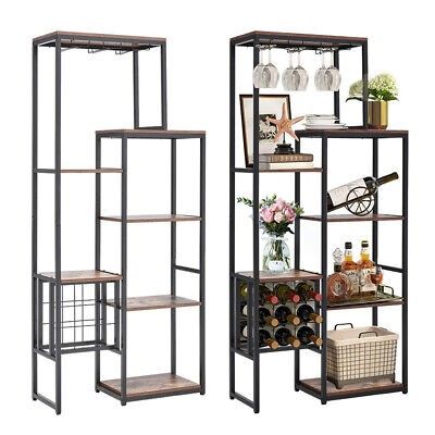 Seven-tier Standalone Shelves Wine Rack For Kitchen Or Plants