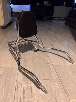 ‘91-‘03 Honda CB750 Nighthawk Backrest & Luggage Rack Sissy Bar