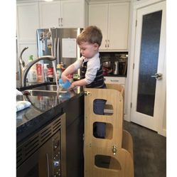 Convertible Helper Tower Steps Stool Exceptional Woodcrafts Kids