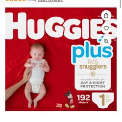 Huggies Size 1 Diapers 