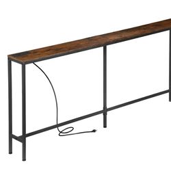 Console  table brown new