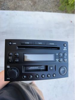 2004 Nissan 350z radio stereo head unit