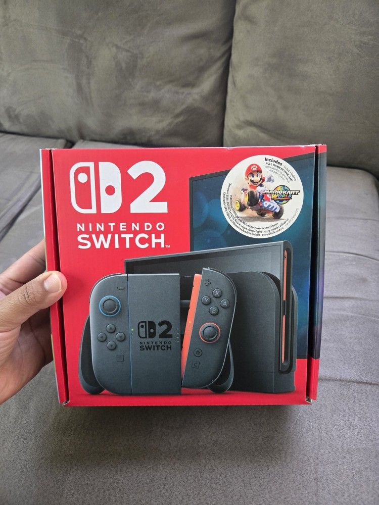 Nintendo Switch 2 Mariokart World Bundle