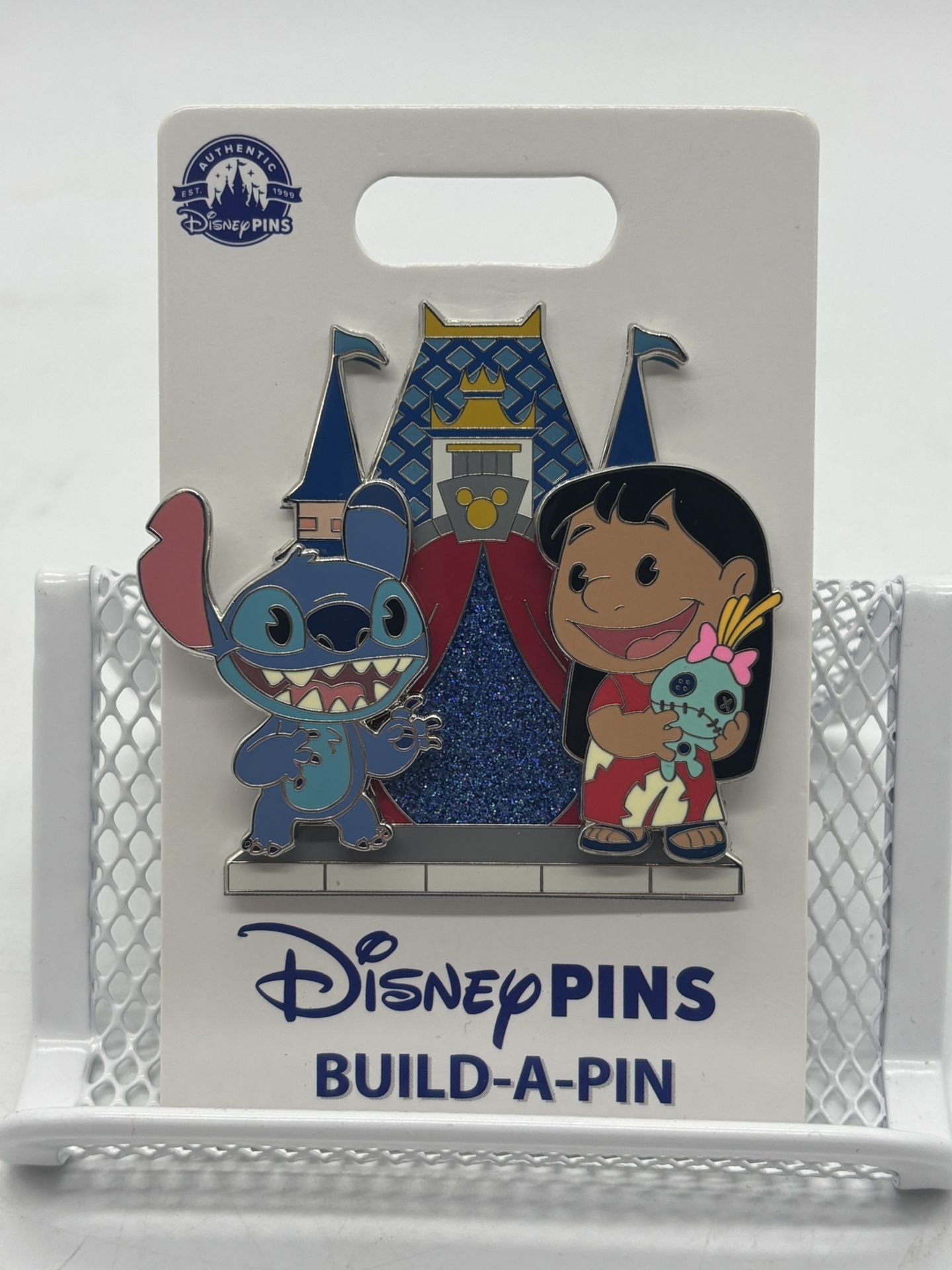 Disney Lilo And Stitch And Castle Build A Pin Pin Set New Open Edition Scrump 