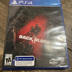 Ps4 Back 4 Blood