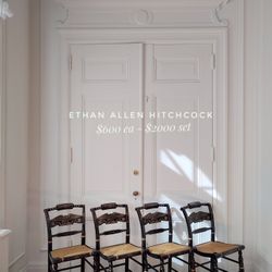 Ethan Allen Hitchcock Chairs 
