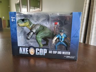 Axe Cop Action Figure 2-Pack: Axe Cop and Wexter