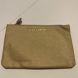 IPSY Stay Golden Cosmetic Pouch