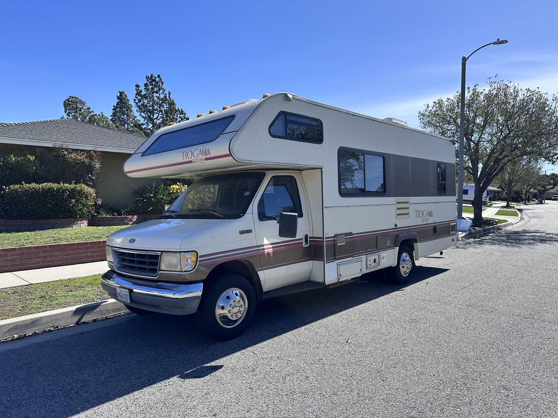 1993 Ford E350 7.5L (460) Class C Motorhome – 87K Miles – Clean & Road ...