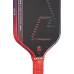 JOOLA Perseus Heat Vision 16mm Pickleball Paddle - Textured Carbon Fiber Surface for Spin - SK Film for Reduced Vibration - USAP Approved - NFC Chip E