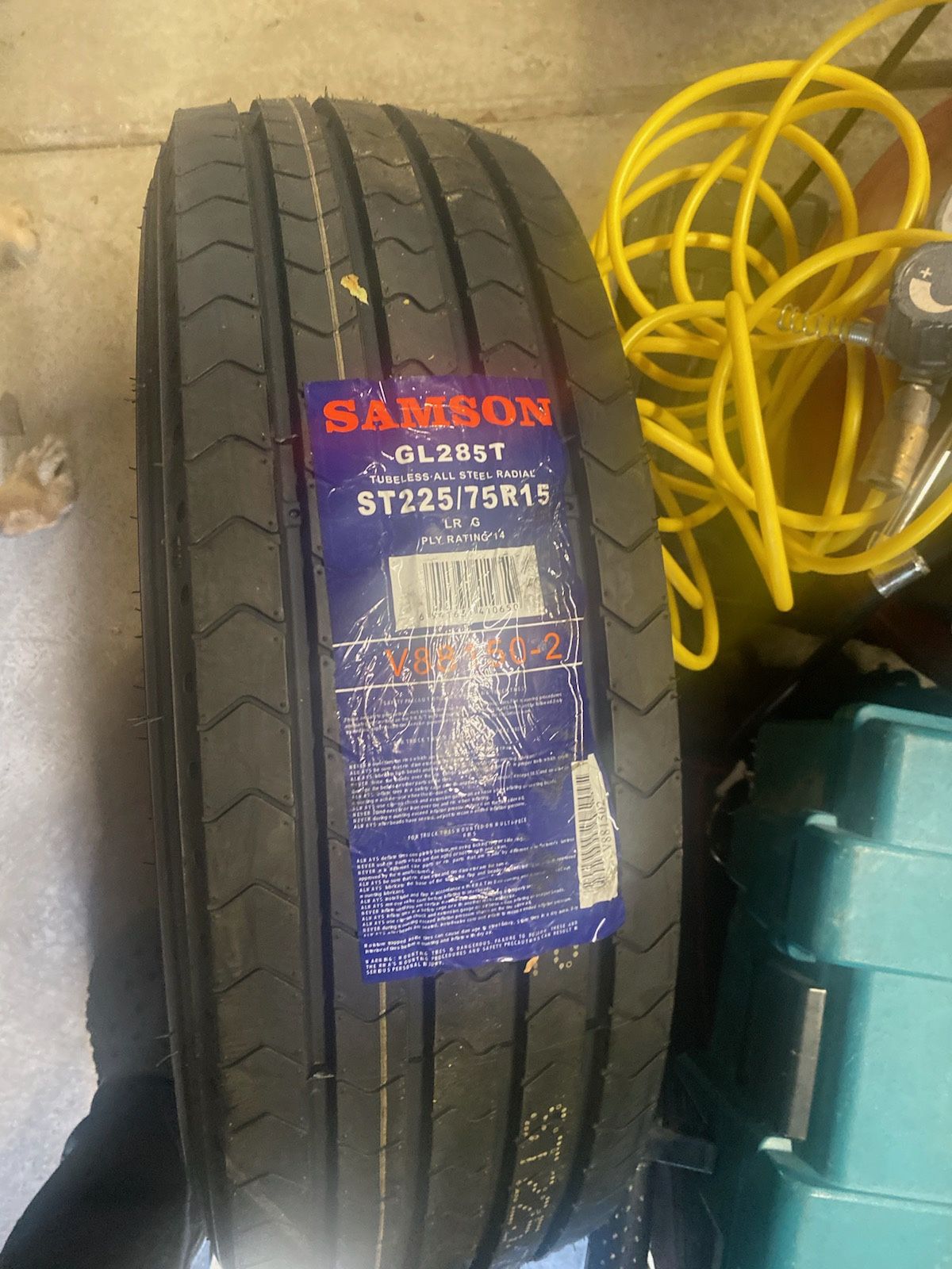 Samson Set of 4 tires ST225/75R15