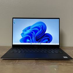 Touchscreen DELL XPS 13 9380 13.3” inches Core i7 16GB RAM 512GB SSD 4K display Windows 11 laptop computer 
