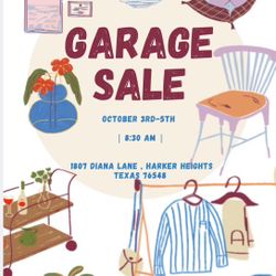 Move Out Sale Tomorrow In Harker Heights, tons of stuff, multifamily