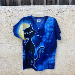 Halloween Scrub Top By S.C.R.U.B.S