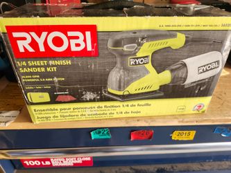 Ryobi 1/4 Sheet Finish Sander Kit
