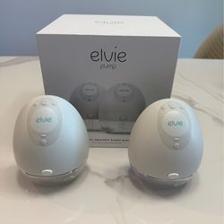 Elvie Double Wearable Breast Pump – Gently Used – Full Set – $200+ Savings