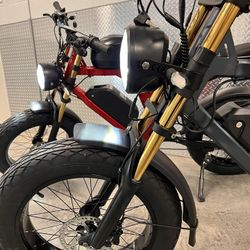 ✅⚡️BRAND NEW - 2000W Peak Motor /48V Dual Battery, 41ah Battery, Electric E Bike, 39mph Top Speed, 5’4-6’5(Rider)