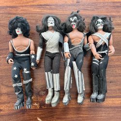 KISS Mego Doll Action Figures 1977