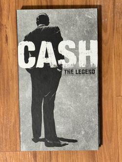 Cash The Legend 4 CD Long Box Set with Booklet Excellent Condition Johnny Cash