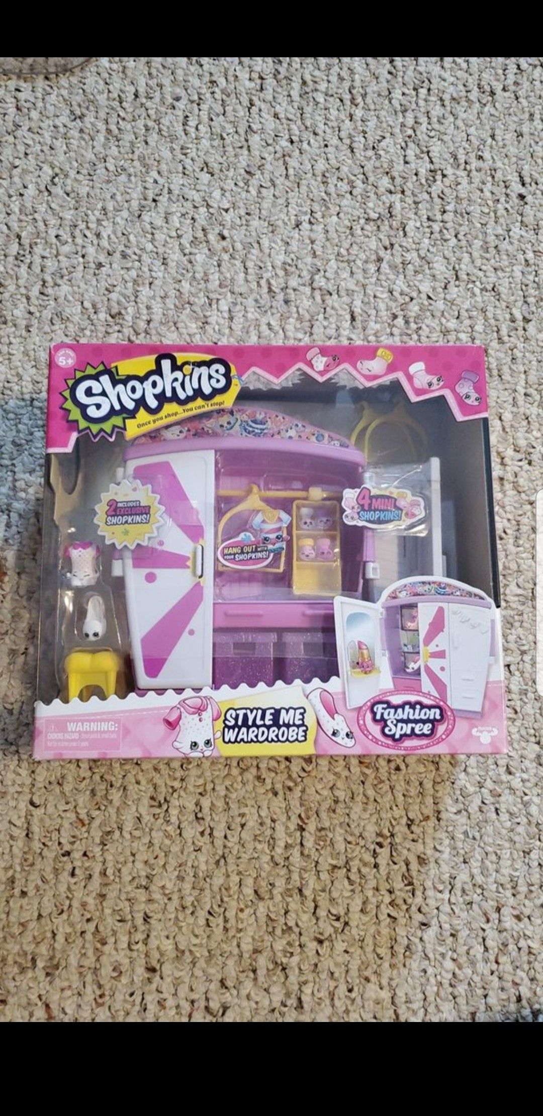 NEW Kids Shopkins style me wardrobe