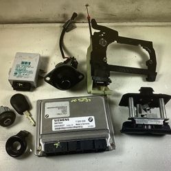 1999-00 BMW e39 528i M52tu ENGINE DME EWS TUMBLER KEY