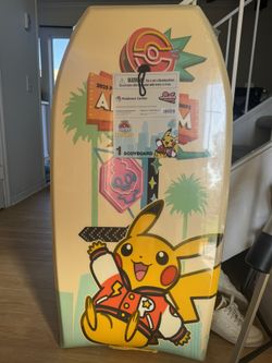 Pokemon Worlds Pikachu Body Board