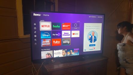 Vizio TV with Roku and remote