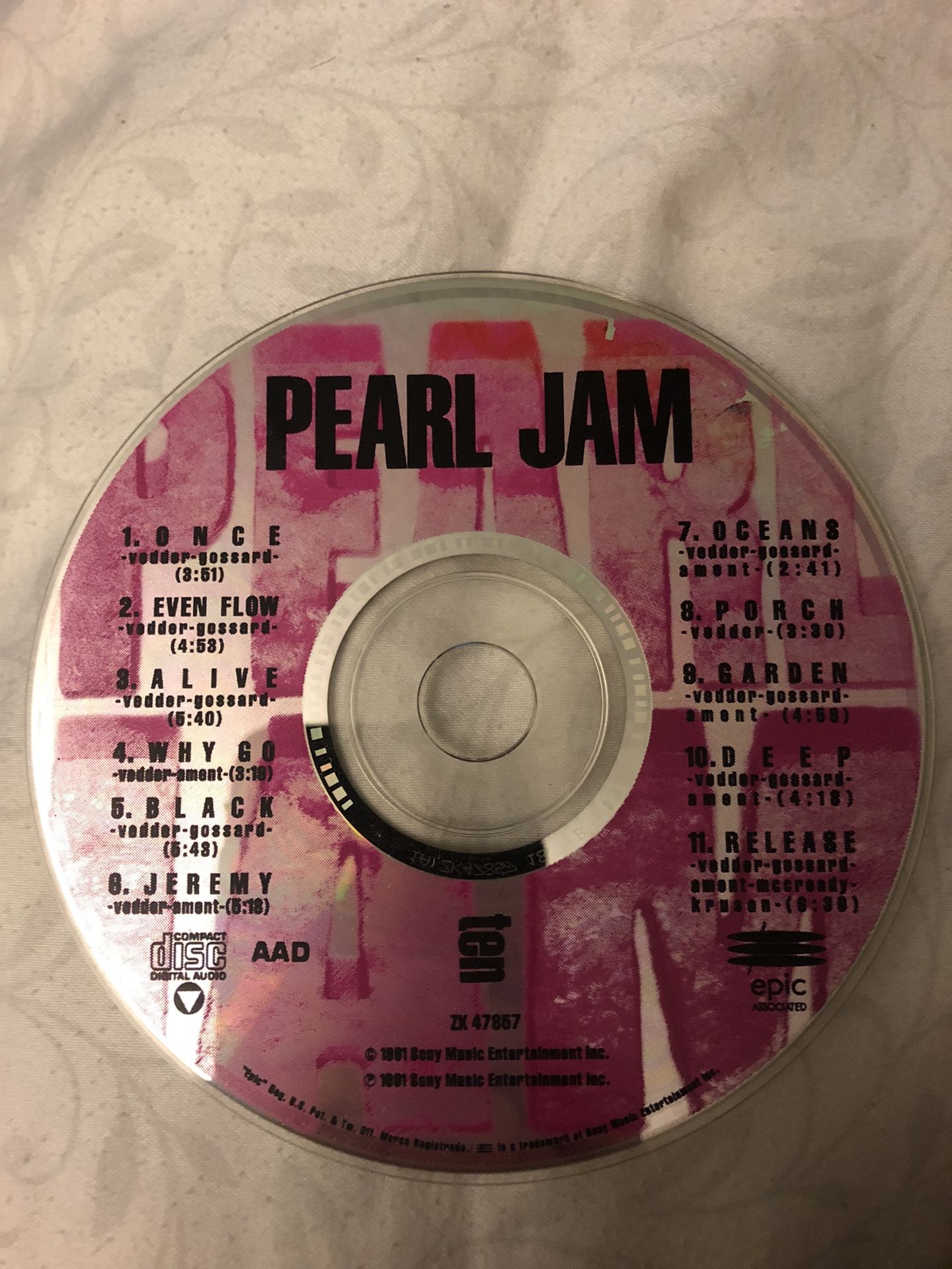 Pearl Jam Cd