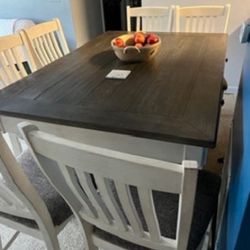 Dining set 6 chairs  (price negotiable 