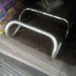 Two road bike handlebars